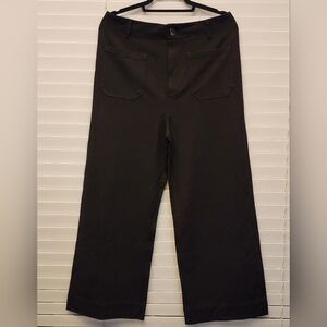 Jones New York Straight Leg Mid Rise Ponte Fabric Pant sz 14